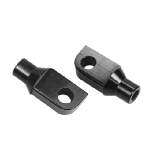 Adaptor Footpegs bracket Harley-Davidson V.2 [Black]