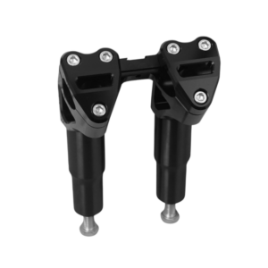 KARUS Workmoon 1-1/8 Kickback Risers 7 Inch [Black]