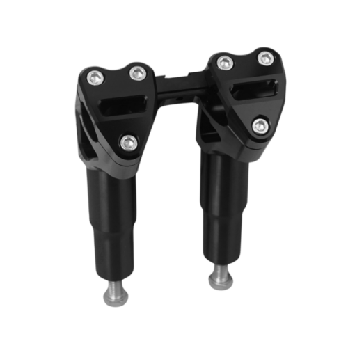 KARUS Workmoon 1-1/8 Kickback Risers 7 Inch [Black]