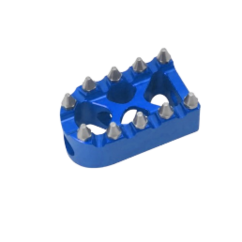 Rivets Heel Toe Shifter Pegs Brake Peg For Harley Touring Dyna Softail [Blue]