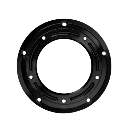 Transparent Primary Derby Cover Clutch Cover for Harley 99-18 Dyna Softail 99-15 Touring [Black]